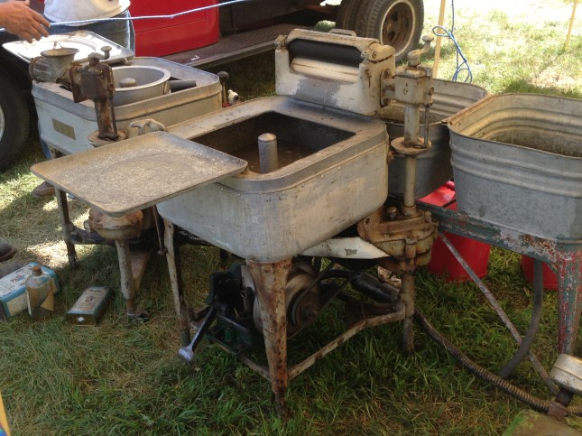 No more hand cranking the ringer.