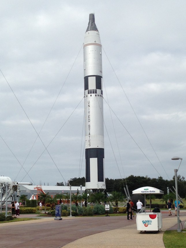 Gemini rocket that sent US Men into orbit around earth.