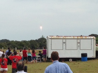 MAVEN rises above the tree line. The sound was Crushing!